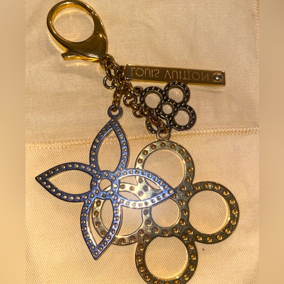 AUTHENTIC LOUIS VUITTON TAPAGE KEYCHAIN - BAG CHARM WITH DUSTBAG - Picture 9 of 10